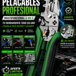 POWERGRIP™ - 🛠️Pelacables Profesional Multifunción  – Cortar, Pelar y Ajustar+ Envio Gratis 🚚
