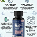 CORTISOLCALM™ -  Suplemento para el Estrés, el Sueño y la Energía + ENVÍO GRATIS 🎁